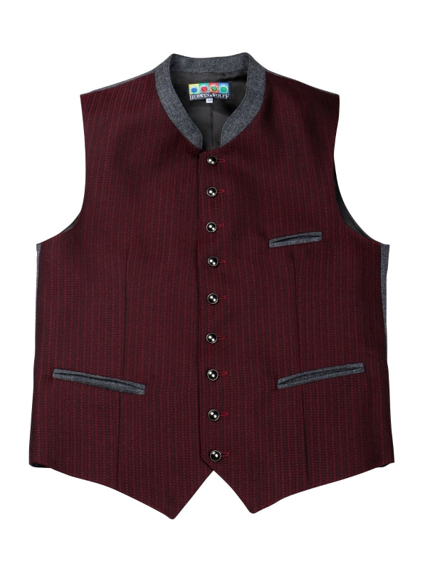 Berwin Traditional Vest "Jesse" red