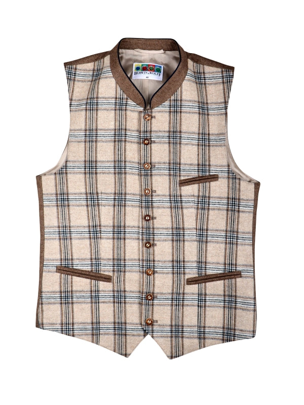 Berwin Traditional Vest "Jack" natural