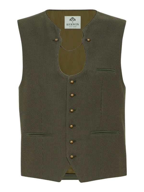 Berwin Traditional Vest "Thompson" green