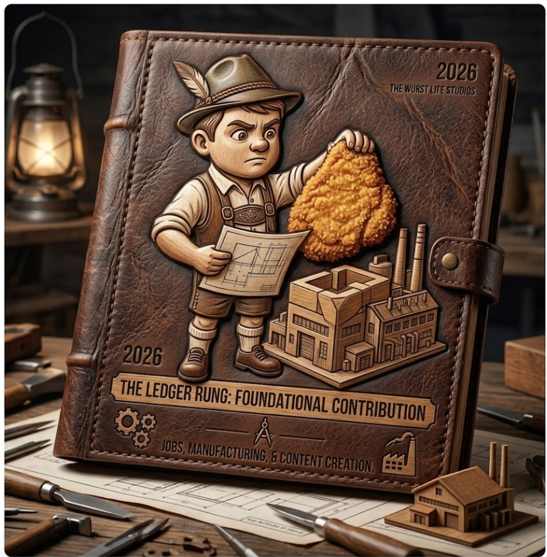 The Schnitzel Tier — $150 Donation to The Wurst Life Studios